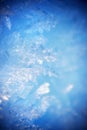 Ice crystals details Royalty Free Stock Photo