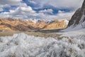 Ice crystals in Tajikistan Royalty Free Stock Photo