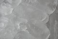 Ice cube isolated background, closeup ice water texture Royalty Free Stock Photo