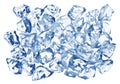 Ice Cubes Royalty Free Stock Photo