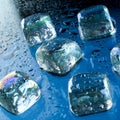 Ice cubes Royalty Free Stock Photo