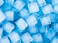 ice cubes background, close up Royalty Free Stock Photo