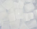 Ice cubes background close up view Royalty Free Stock Photo