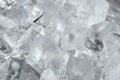 Ice cubes background. Royalty Free Stock Photo