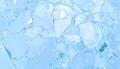 Ice cubes blue light, cold drink, refreshing image, frozen water effect Generative AI Royalty Free Stock Photo