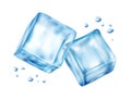 Ice Cubes Illustration