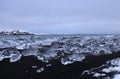 Ice diamonds on the beach, Diamonds Beach Iceland Royalty Free Stock Photo