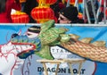 Ice Dragon Boat mascot at Winterlude Royalty Free Stock Photo