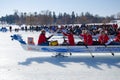 Ice Dragon Boat Race Royalty Free Stock Photo