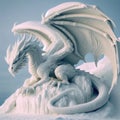 Ice Dragon Sculpture