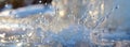 Ice explosion background Royalty Free Stock Photo