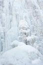 Ice fall Royalty Free Stock Photo