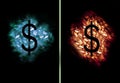 Ice Fire Dollar