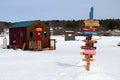 Ice Fishing Huts