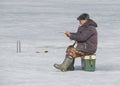 Ice-fishing on the Jachenskom reservoir. Kaluga ÃÅ¸ÃÂ¾ÃÂ´ÃÂ»ÃâÃÂ´ÃÂ½Ãâ¹ÃÂ¹ ÃÂ»ÃÂ¾ÃÂ². ÃÅ¡ÃÂ°ÃÂ»ÃÆÃÂ³ÃÂ°