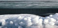 Ice flocs at the svartisenlake, Eisschollen am Svartisensee