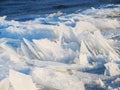 Ice floes Royalty Free Stock Photo