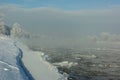 Ice floes on the river Elbe