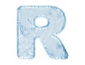 Ice font Royalty Free Stock Photo