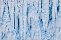 Ice formations. Forms of frozen water Royalty Free Stock Photo