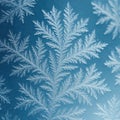 Ice frost crystal pattern Royalty Free Stock Photo