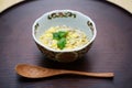 ice goby and egg bowl, a Japanese seafood delicacy Royalty Free Stock Photo