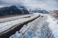 Ice Highway - Mount McKinley Glacier Tracks Seen From The Airplane, Alaska