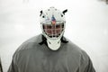 Ice-hoceky player Royalty Free Stock Photo