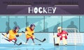 Ice Hockey Background