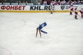 Ice hockey cheerleaders