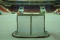 Ice hockey goal Royalty Free Stock Photo