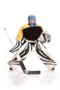 Ice hockey goalie