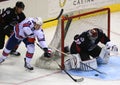 Ice hockey Goalie Royalty Free Stock Photo