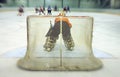 Ice hockey goalkeeper Royalty Free Stock Photo