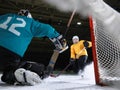 Ice hockey goalkeeper Royalty Free Stock Photo