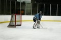 Ice Hockey Goaltender