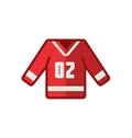 Ice hockey jersey