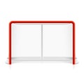 Ice hockey net Royalty Free Stock Photo