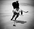 Ice hockey player Royalty Free Stock Photo
