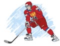 Ice hockey player