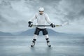 Ice hockey player Royalty Free Stock Photo