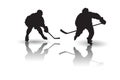 Ice hockey player Vector Royalty Free Stock Photo