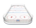 Ice Hockey Rink Isolated