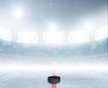 Ice Hockey Rink Stadium Royalty Free Stock Photo