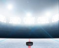 Ice Hockey Rink Stadium Royalty Free Stock Photo