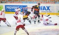 Ice hockey SC Bern vs Lausanne HC at PostFinance-Arena, Bern. Switzerland