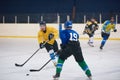 Ice hockey sport players Royalty Free Stock Photo