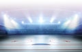 Ice hockey stadium 3d rendering