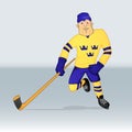 Ice hockey team sweden player