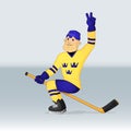 Ice hockey team sweden player